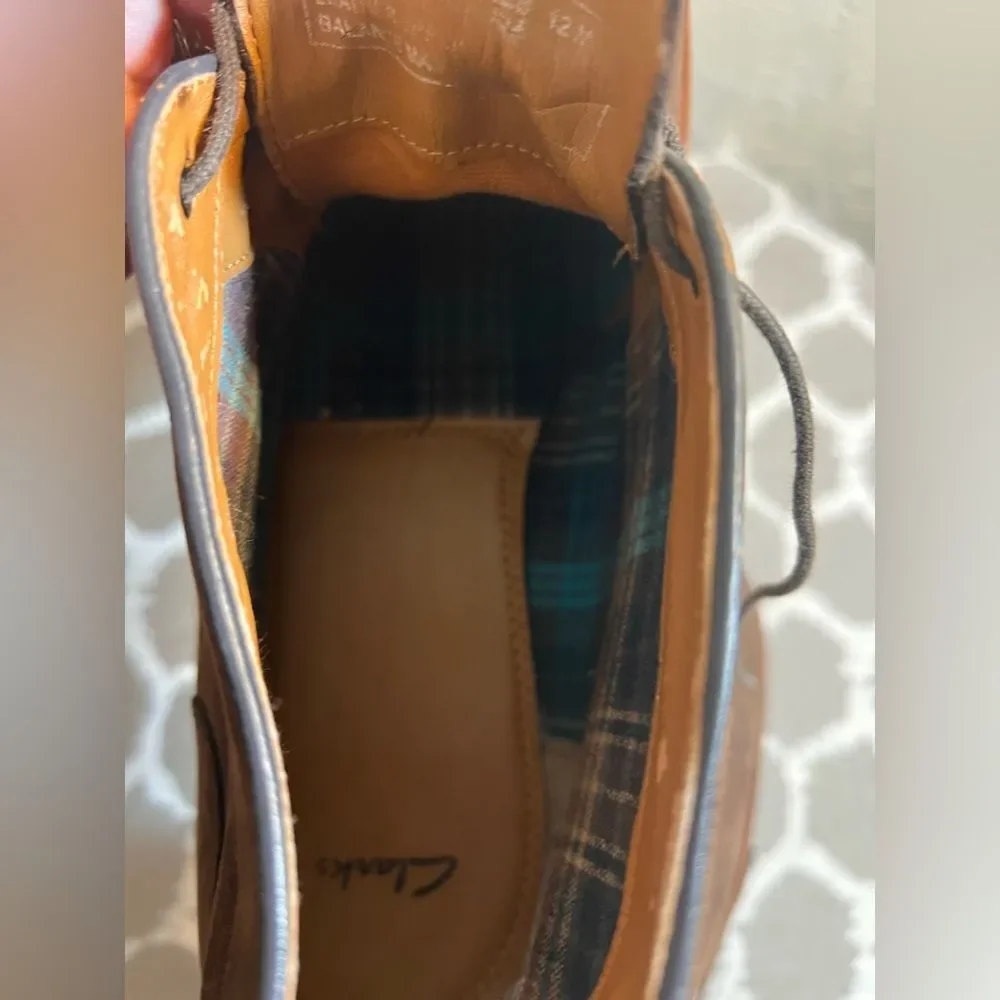 Clarks dark brown